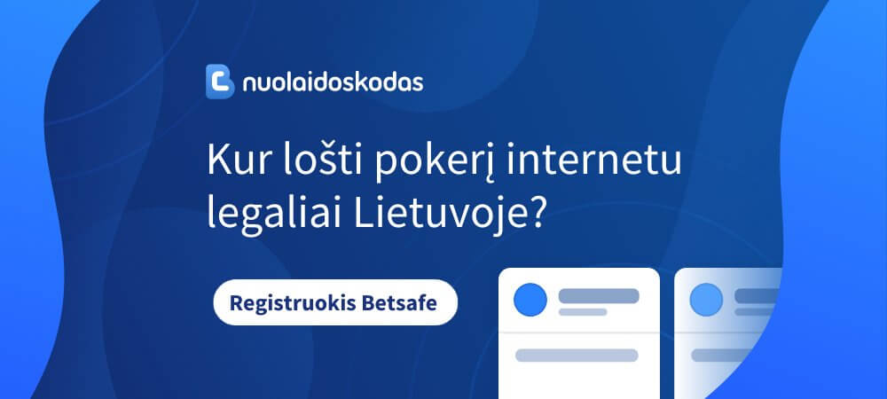 Legalūs Pokerio Kambariai Lietuvoje
