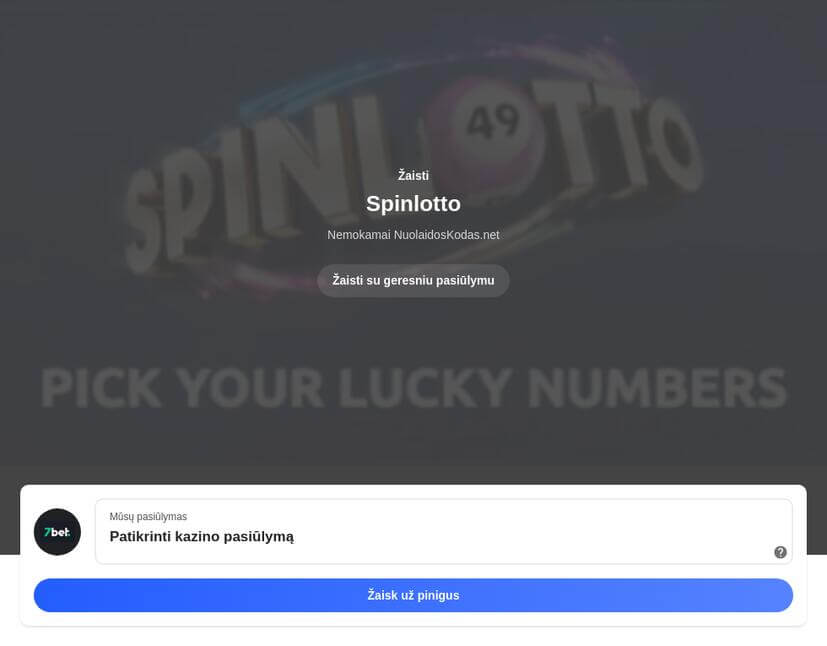Lošimo Automatai Internetu